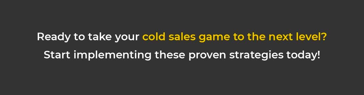 The Ultimate Guide to Cold Sales